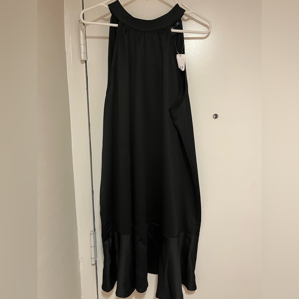 XL Tie Back Halter Mini Dress